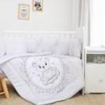 Lorelli ágynemű garnitúra Trend kombi ágyhoz - Little Bear Grey fotó