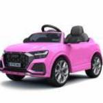 Chipolino Audi RS Q8 elektromos autó bőr üléssel - pink fotó