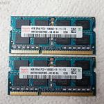 Hynix 2x4GB DDR3 1333MHz 9-11-F3 laptop memória fotó