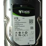 Seagate Exos 7E8 6TB HDD merevlemez SATA 100/100 #W7NZ fotó