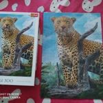 Szinte új leopárdos 500-db-os puzzle fotó