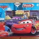 Verdák kirakó, Cars puzzle - 112 darabos - Disney, Villám McQuenn fotó