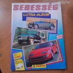 Panini Sebesség matricás album / autó, autós fotó