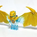 Aranysárkány Zane EREDETI LEGO minifigura - NINJAGO Crystalized 71773 - 2022 - Új fotó