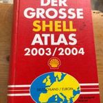 Shell Atlas - német autós térkép fotó