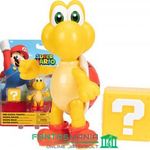 10cm-es Nintendo Super Mario figura - Red Koopa Troopa teknős figura mozgatható végtagokkal és kiegé fotó