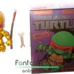 Tini Nindzsa / Ninja Teknőcök - 8cm-es Donatello / Doni teknős figura bottal és csavarkulccsal - Met fotó