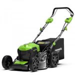 Greenworks GD40LM46SP fűnyíró fűgyűjtős, akkumulátoros, önjáró 40v 46 cm (akku és töltő nélkül) (... fotó