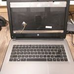 Hp TPN 1119 laptop biosig tesztelt!Képen látható hiányoságokkal, akkuról bekapcsolt.SSd, hdd töltő, mem fotó