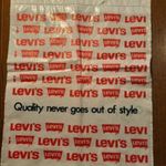 Retro nejlon nylon zacskó szatyor reklám táska - Levi's fotó