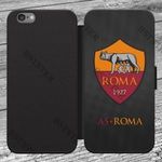 AS Roma mintás Samsung Galaxy A5 2016 kinyitható flip flipes tok oldalra nyíló fotó