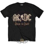 AC/DC - Unisex T-Shirt: Rock or Bust férfi zenekaros póló fotó