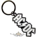 AC/DC - Keychain. Logo Mono. import fém kulcstartó fotó