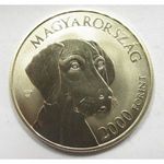 Magyarország, 2000 forint 2019 - Vizsla UNC fotó