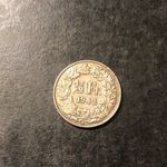 1/2 franc ezüst pénz Svájc 1942 1 darab fotó