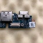 Dell Latitude E4300 bal io board vga esata E4300 bontás R670D, 0R670D LS-415BP fotó