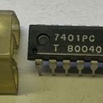 1 ROLNI 7401 TTL IC INTEGRÁLT ÁRAMKÖR 25db EGYÜTT 0223a fotó