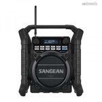 Sangean U-4 DBT BLACK DAB, FM-RDS, Bluetooth, Aux-in, strapabíró digitális rádió fotó