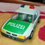 Playmobil zöld rendőrautó+2 figura+ tartalék villogó fotó