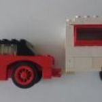 retro LEGO LegoSystem 379 autó és lakókocsi - komplett, hiánytalan, 1972, eredeti doboz és leírás fotó