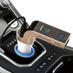 Multifunkciós bluetooth-os FM transmitter - MP3 - kihangosító és töltő fotó