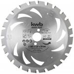 kwb 584738 Keményfém körfűrészlap 165 x 20 x 1.24 mm Fogak száma (collonként): 24 1 db fotó