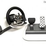 XBOX 360 - XBox 360 Microsoft Wireless Racing Wheel kormány (használt) gyári dobozzal fotó