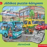 Steffi Korda - Játékos puzzle-könyvem: Járművek fotó