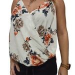 SHEIN fehér színes álomszép VIRÁGOS mintás XL/2XL romantikus TOP - FELSŐ d34 fotó