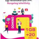 ÚJ!!! Telekom-os Domino normál-micro-nano SIM kártya Új!!!! Könnyű hívószámmal!!! fotó