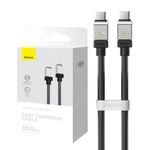 Baseus CoolPlay USB-C - USB-C kábel 100W 2m fekete (CAKW000301) (CAKW000301) fotó