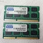 Goodram 2x4GB DDR3 1333MHz laptop memória fotó