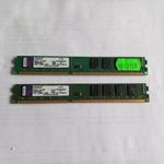 Kingston 8gb /2x4gb/ 1333mhz DDR3 memória Az ár 2 darabra szól fotó