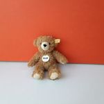 Eredeti STEIFF maci medve plüss mackó Teddy Bear 20 cm-es plüssmackó kabala figura ! EXTRA fotó