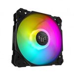 ASUS TUF Gaming TF120 ARGB Fan Számítógép ház Hűtő 12 cm Fekete (TUF Gaming TF120 ARGB) fotó