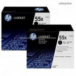 HP CE255XD Toner Bk 2*12, 5k No.55XD cikkszám: CE255XD fotó