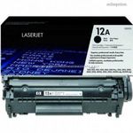 HP Q2612A Toner Bk 2k No.12A Eredeti HP kellékanyag Cikkszám: Q2612A fotó