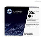 HP CE255X (55X) Black toner fotó