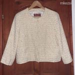 MaxMara 36/38/S/M -s csinos, rövidebb szövetes anyagú, sárga tónusú női zakó/női blézer fotó