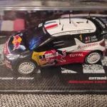 Citroen DS3 WRC Rallye De France-Alsace 2012 Loeb-Elena 1: 43 1/43 ÚJ fotó