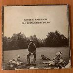 George Harrison - All Things Must Pass - régi német vinyl LP bakelit lemezek: VG++, doboz: G- fotó