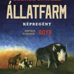 George Orwell: Állatfarm teljes képregény könyv - 176 oldal, Odyr alkotói festett képregény Orwell k fotó