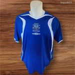 EVERTON UMBRO VINTAGE FUTBALL MEZ L 3 DB INGYEN POSTA fotó