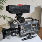 JVC GY-DV500E kamera + Canon BCTV Zoom Lens objektív + mikrofon fotó