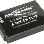 EN-EL12 Nikon kamera akku 3, 7V 900 mAh, Ansmann fotó