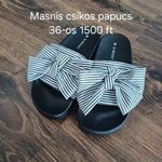 Masnis csíkos papucs 36-os fotó