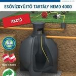 AKCIÒ esővízgyűjtő tartály NEMO polietilénből, 4100 liter fotó