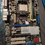 ASUS alaplap M2N-E SLI alaplap + AMD Athlon 64 x2 processzor és 2GB DDR2 memória fotó