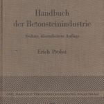 Handbuch der Betonsteinindustrie fotó