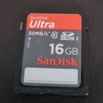 SanDisk Ultra MicroSD kártya 30Mb/s 16Gb fotó